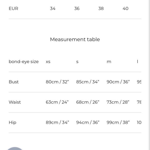 BOND-EYE Australia Navy Blue White Print One Piece Swimsuit XS - Picture 5 of 12